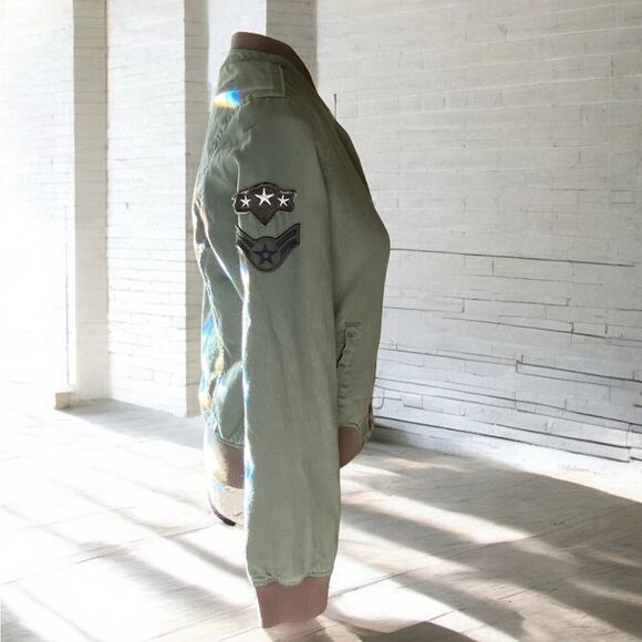 Bethany Mota Army Jacket S - Picture 4 of 12